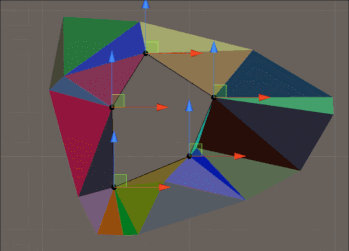 Constrained delaunay triangulation gif