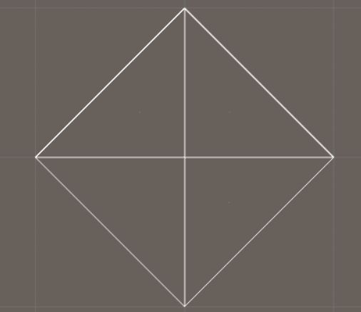 Voronoi diagram construction step 1