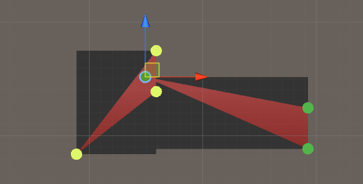 Intersection of a line and a triangle