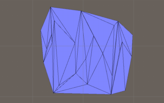 Triangulation of random points incremental
