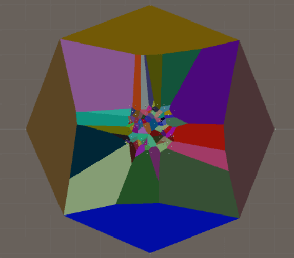 Voronoi delaunay zoomed out
